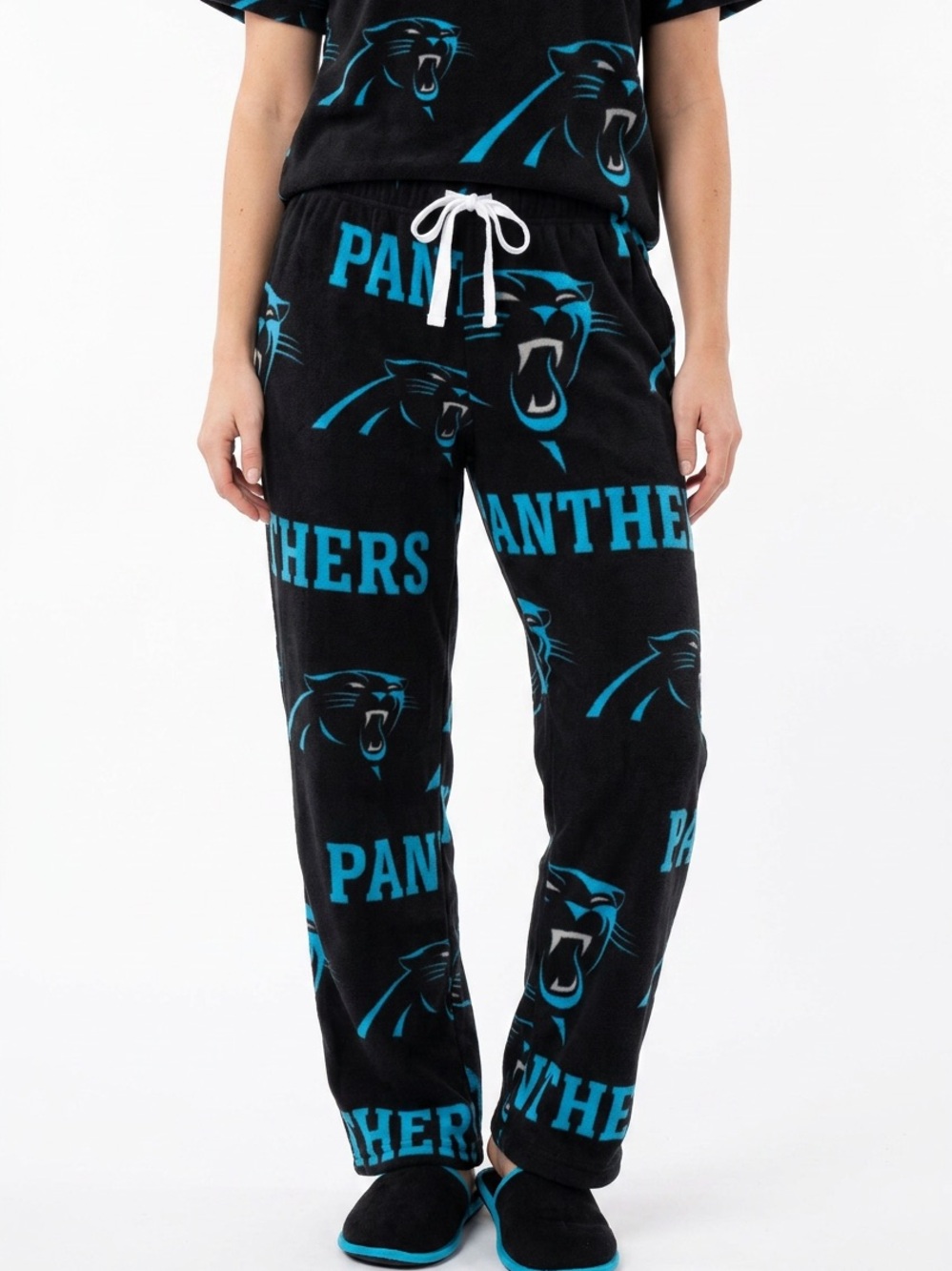 NFL Team Apparel | Carolina Panthers Fleece Pants